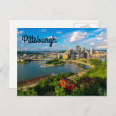 NIEUW Briefkaart Pittsburgh Foto (Voorkant / Achterkant)
