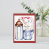  nieuw Briefkaart van aankomst (Staand voorkant)