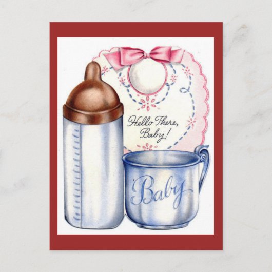  nieuw Briefkaart van aankomst (Voorkant)