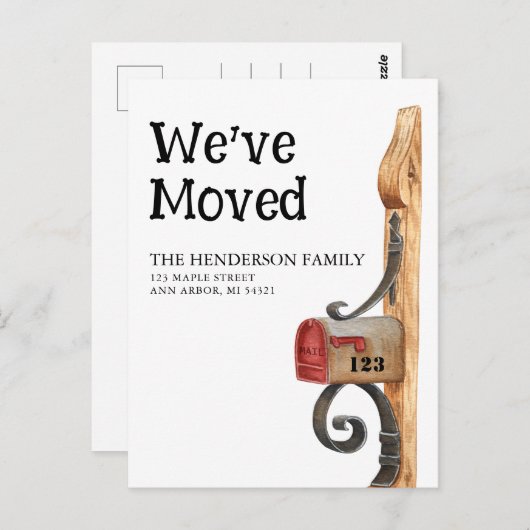 Nieuw Briefkaart van de Aankondiging van de Brieve (Voorkant / Achterkant)