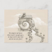 Nieuw Briefkaart van de adresslak (Voorkant)