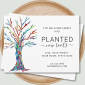 Nieuw Briefkaart van de Boom van de Roots Bewegend