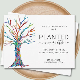 Nieuw Briefkaart van de Boom van de Roots Bewegend