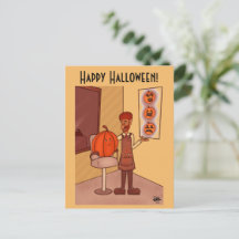 Nieuw Briefkaart van de Kijk Halloween