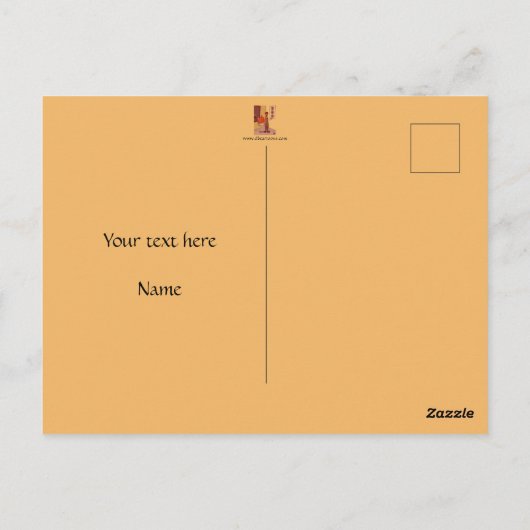 Nieuw Briefkaart van de Kijk Halloween (Achterkant)