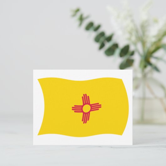 Nieuw Briefkaart van Mexico-vlag (Staand voorkant)