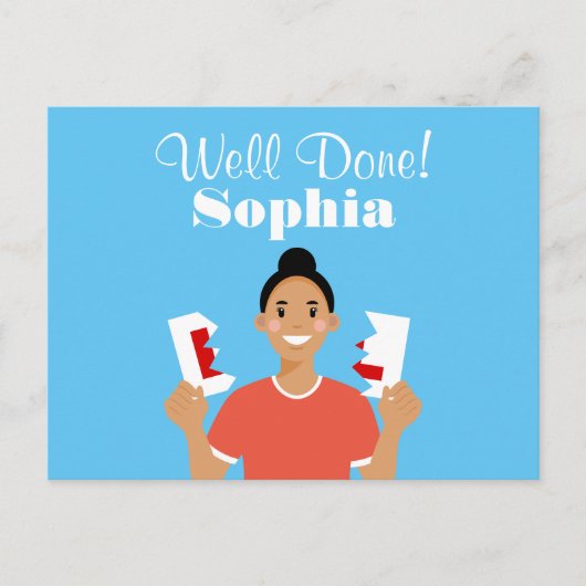 Nieuw Briefkaart voor Avatar-kennisgeving chauffeu (Voorkant)