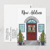 Nieuw Briefkaart voor Kerstmis (Voorkant / Achterkant)