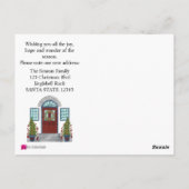 Nieuw Briefkaart voor Kerstmis (Achterkant)