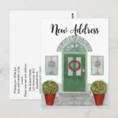 Nieuw Briefkaart voor Kerstmis (Voorkant / Achterkant)