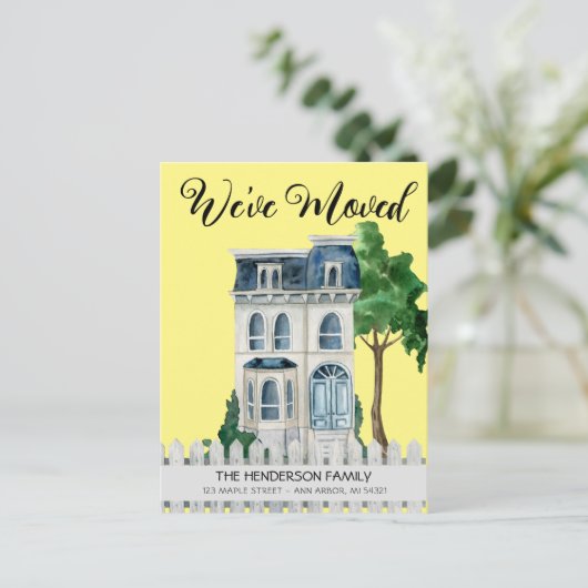 Nieuw Briefkaart voor startbekendmaking (Staand voorkant)