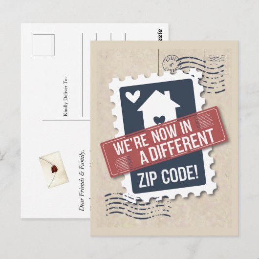 Nieuw Briefkaart voor startbekendmaking (Voorkant / Achterkant)