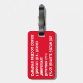 NIEUW Brigitte Belton Day door RoseWrites Bagagela Bagagelabel (Achterkant verticaal)