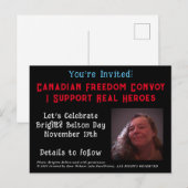 NIEUW Brigitte Belton Day Uitnodiging door RoseWri (Voorkant / Achterkant)