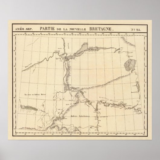 Nieuw-Brittannië, Amerika 25 Poster (Voorkant)