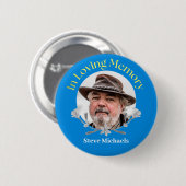 NIEUW! Button - in het geheugen van - standaard, 2 (Voorkant /achterkant)