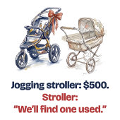 Nieuw cadeau voor hardloopvaders: joggestroller koffiemok