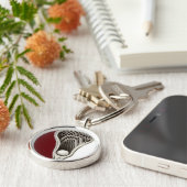 Nieuw cadeau voor Lacrosse Sleutelhanger (Zijkant)