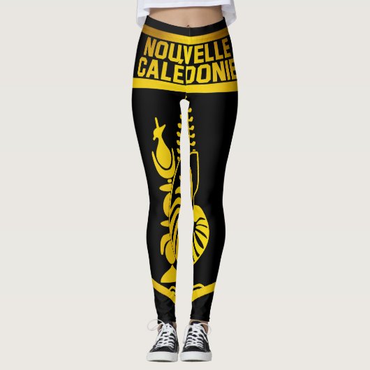 Nieuw-Caledonia Emblem Leggings (Voorkant)