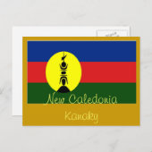 Nieuw-Caledonia Kanaky briefkaart (Voorkant / Achterkant)