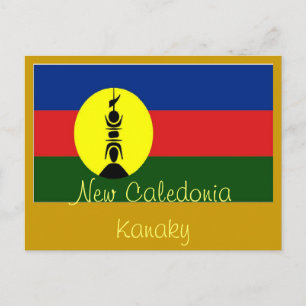 Nieuw-Caledonia Kanaky briefkaart