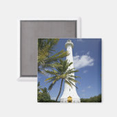 Nieuw-Caledonië, Amedee Islet. Amedee Islet Magneet (Voorkant / Achterkant)