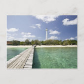 Nieuw-Caledonië, Amedee Islet. Amedee Islet Pier. Briefkaart (Voorkant)