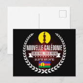 Nieuw-Caledonië Briefkaart (Voorkant / Achterkant)
