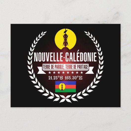 Nieuw-Caledonië Briefkaart (Voorkant)