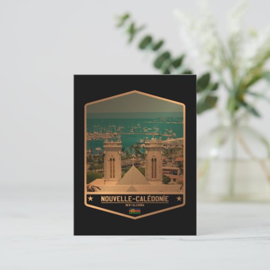 Nieuw-Caledonië Briefkaart (Staand voorkant)