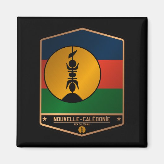 Nieuw-Caledonië Magneet (Voorkant)