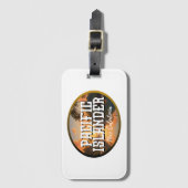 Nieuw-Caledonië Pacific Islander Bagagelabel (Voorkant (verticaal))