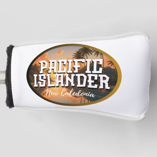Nieuw-Caledonië Pacific Islander Golfheadcover (Voorkant)