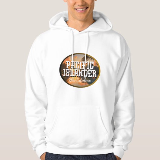 Nieuw-Caledonië Pacific Islander Hoodie (Voorkant)