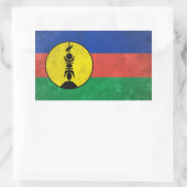 Nieuw-Caledonië Rechthoekige Sticker (Tas)