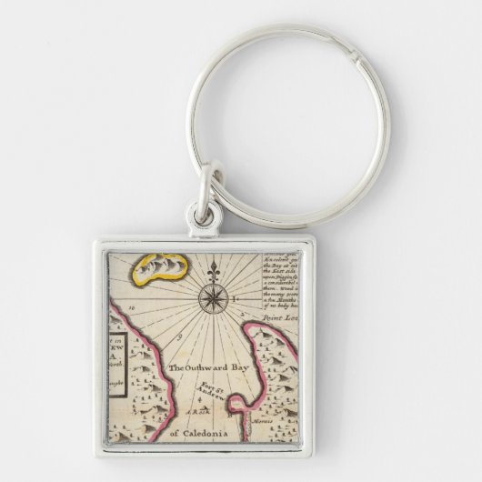 Nieuw-Caledonië Sleutelhanger (Voorkant)