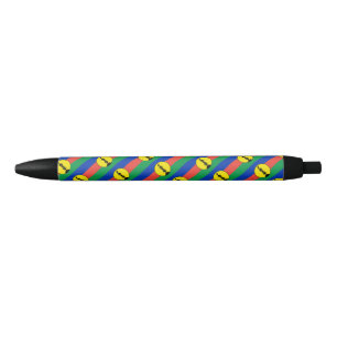 Nieuw-Caledonië Vlag Balpen Zwarte Inkt Pen
