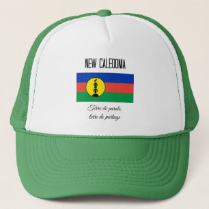 Nieuw-Caledonië, Vlag en Motto Trucker Pet
