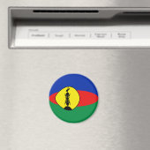 Nieuw-Caledonië Vlag magneet (Insitu (Vaatwasser))