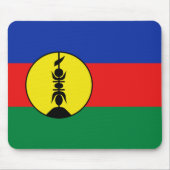 Nieuw-Caledonië Vlag Mousepad Muismat (Voorkant)