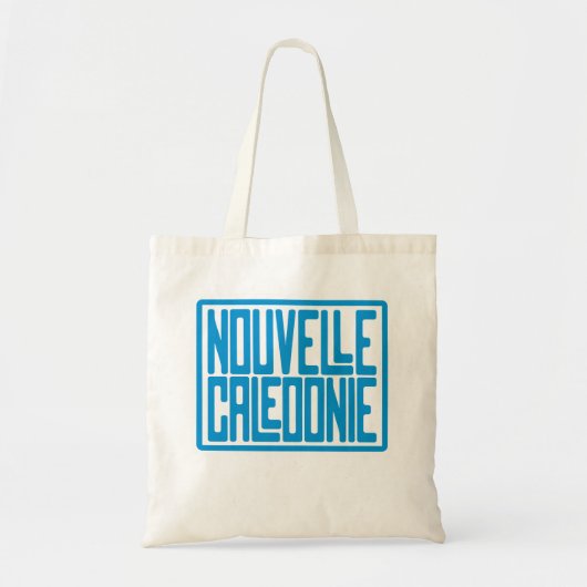 Nieuw-Caledonische typografie Tote Bag (Voorkant)