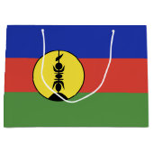 Nieuw-Caledonische vlag Groot Cadeauzakje (Voorkant)