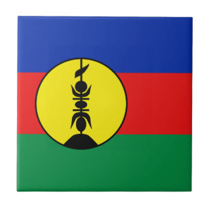 Nieuw-Caledonische Vlag Keramische Tegel Tegeltje