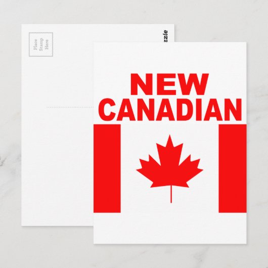 NIEUW-CANADIAN BRIEFKAART (Voorkant / Achterkant)