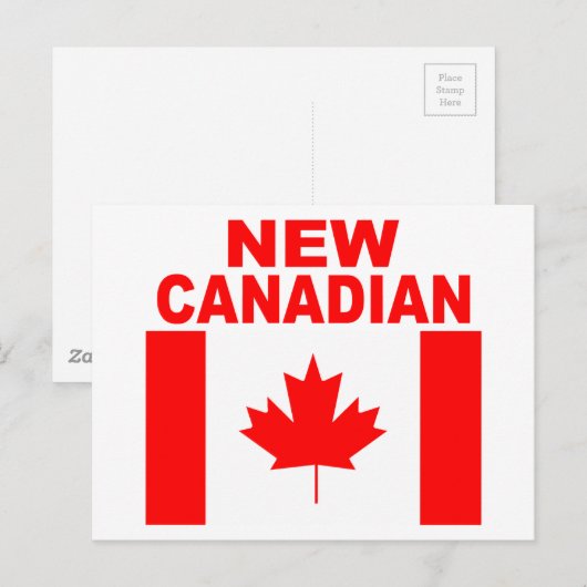 NIEUW-CANADIAN BRIEFKAART (Voorkant / Achterkant)