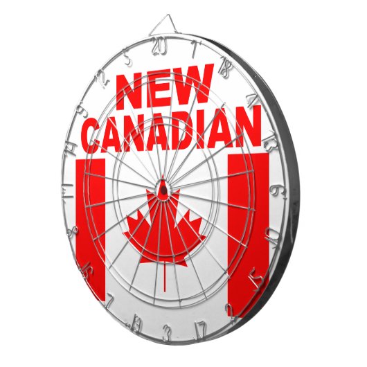 NIEUW-CANADIAN DARTBORD (Voorkant Rechts)