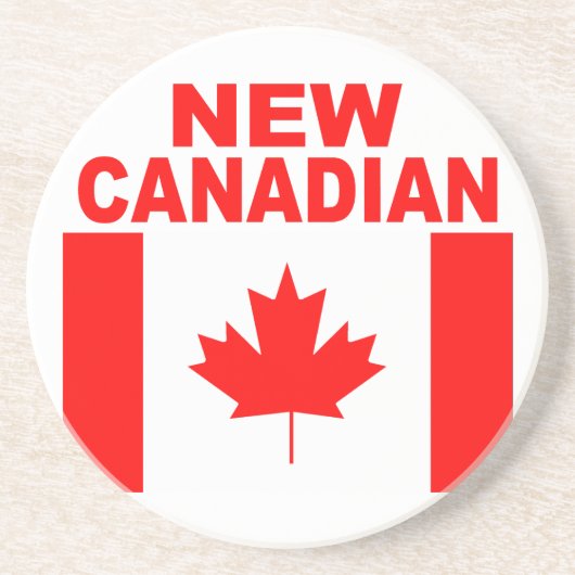 NIEUW-CANADIAN ZANDSTEEN ONDERZETTER (Voorkant)