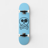NIEUW - Cartoon Schedel Persoonlijk Skateboard (Voorkant)