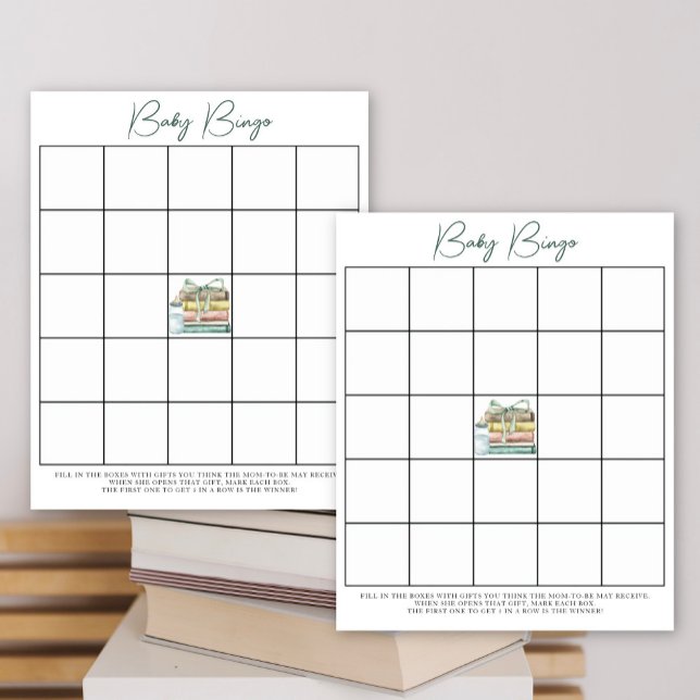 Nieuw Chapter Baby shower - Bingo spel (Creator heeft geüpload)