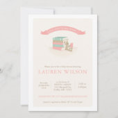 Nieuw Chapter Baby shower Uitnodiging - roze (Voorkant)